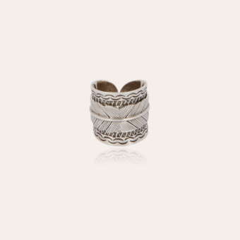 Cancun Penna ring silver