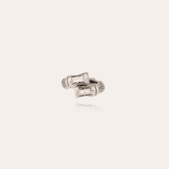 Bambou Liane strass ring
