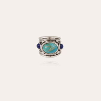 Simone ring - Turquoise & Lapis