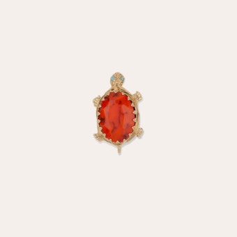 Turtle brooch