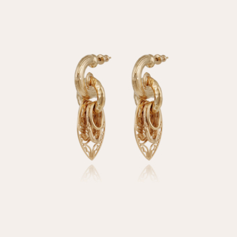 Lizza earrings gold