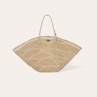 Les Salins panier bag raffia