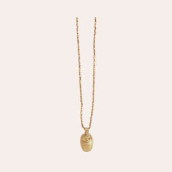 Lucky Scarabee long necklace gold