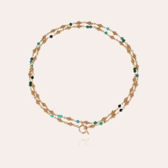 Rosario long necklace gold 