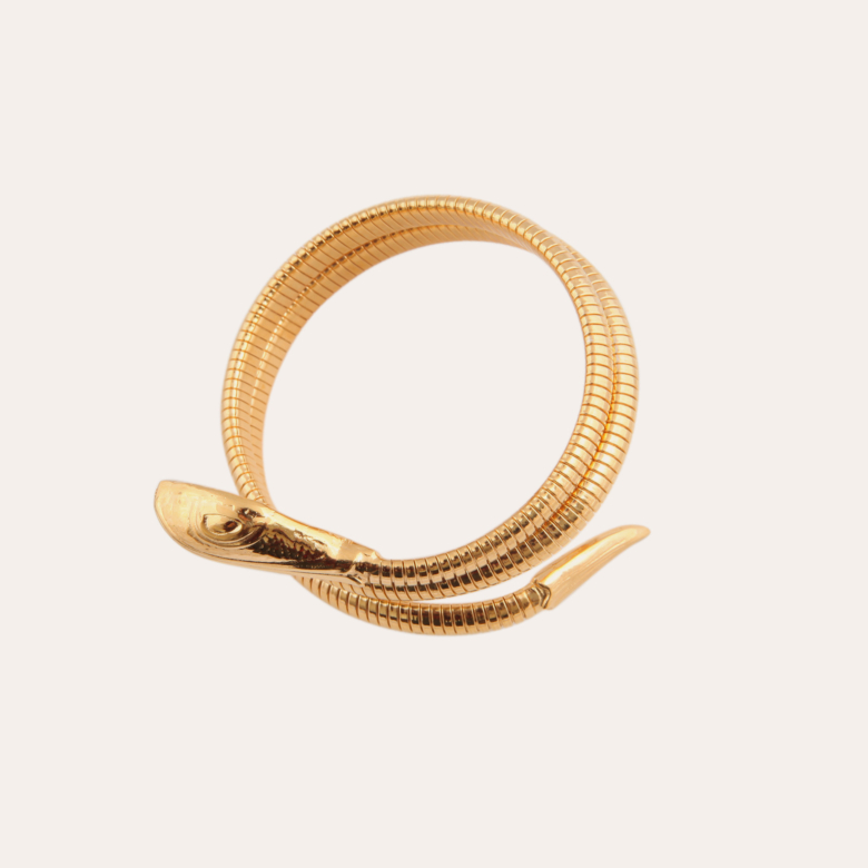 Enamel Articulated Snake Bracelet – Cris Notti Jewels