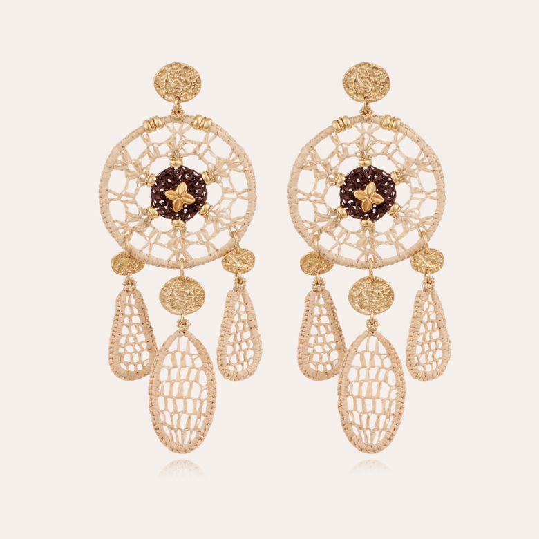 Lightweight earrings – Simple Craft Idea