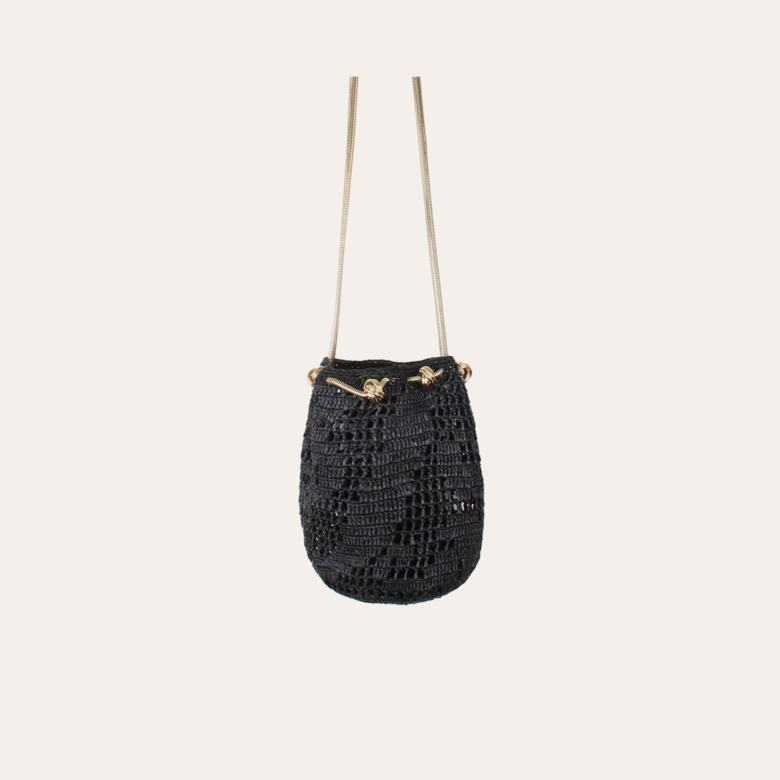 Soul purse bag raffia