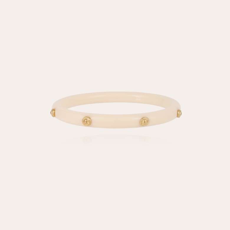 Caftan Bis bracelet acetate - Ivory