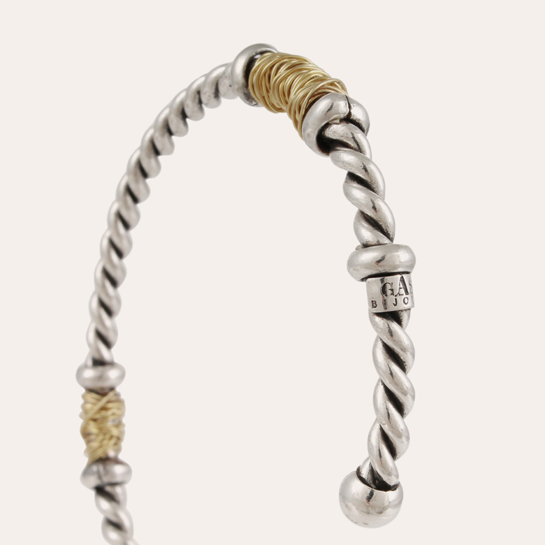 Torsade bracelet large size