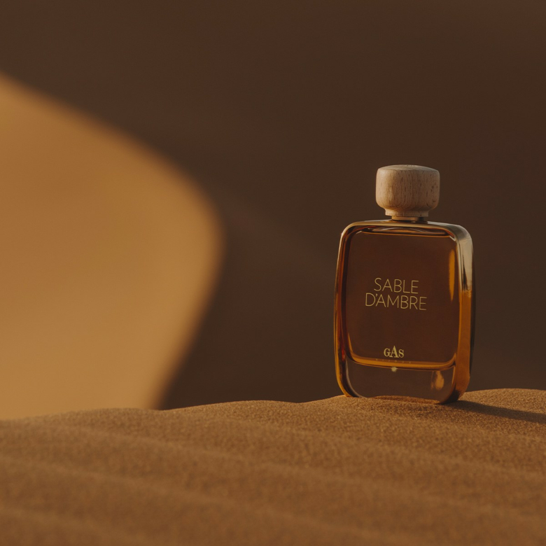 Eau de Parfum Sable d'Ambre 50 ml - - Création Gas Bijoux