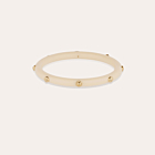Caftan bracelet acetate - Ivory