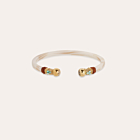 Sari bracelet acetate - Ivory