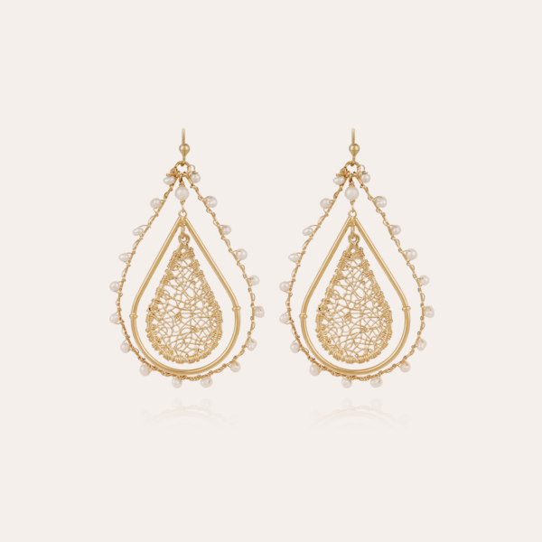 Orphia earrings gold