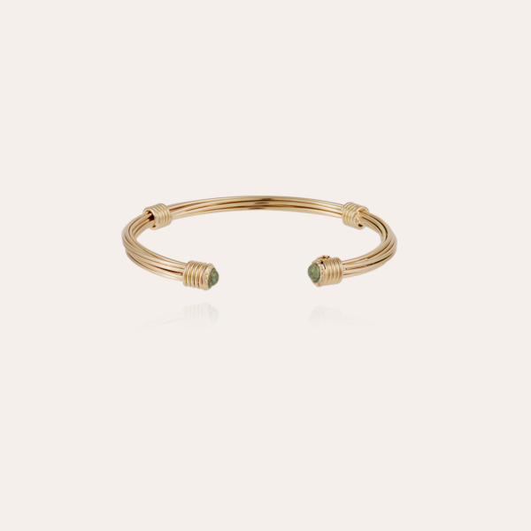 Bracelet Ariane cabochons doré