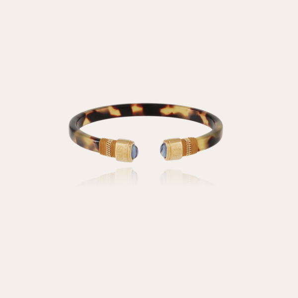 Sarina Bis bracelet acetate gold - Tortoise