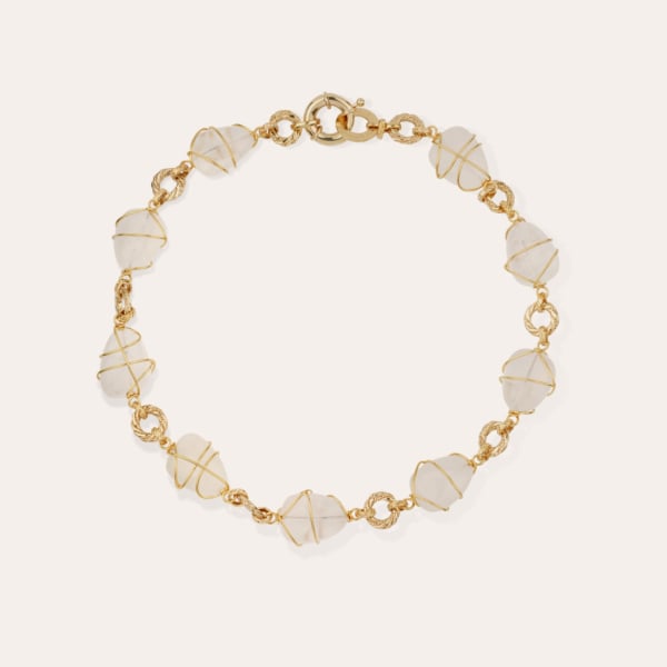 Rainbow multi necklace - Rock Crystal