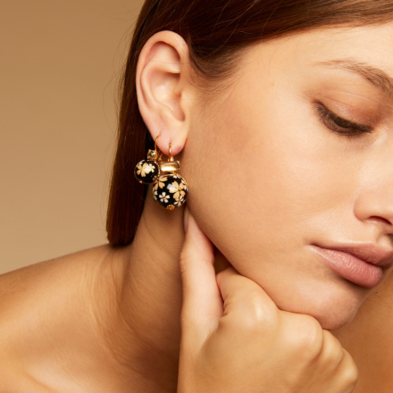Décalco earrings mini gold