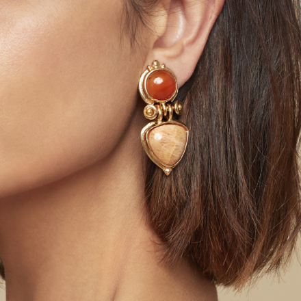 Colorado earrings gold 