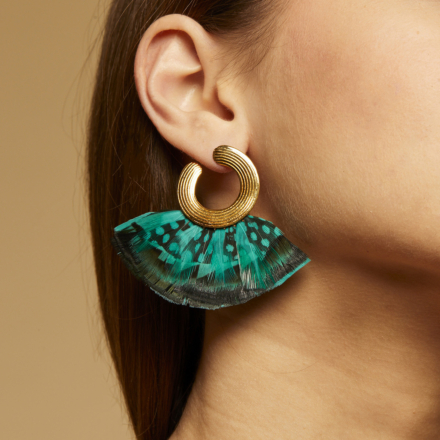 Positano earrings gold
