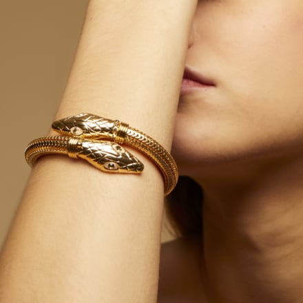 Cobra bracelet gold