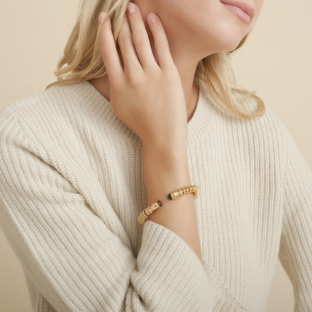 Petra cabochons bracelet gold 