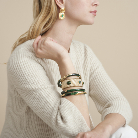 Strada Bis bracelet large size gold - Exclusive piece (3 pieces)