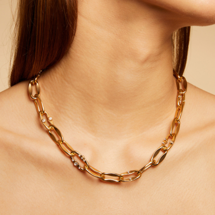 Gabriel necklace gold