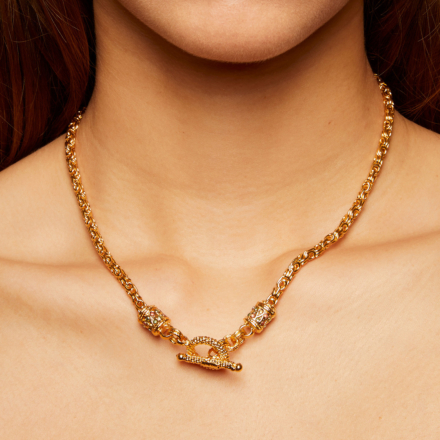 Maglia necklace gold