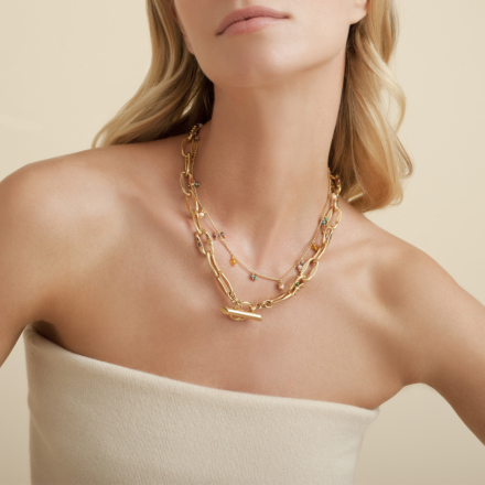 Tangerine Serti necklace gold