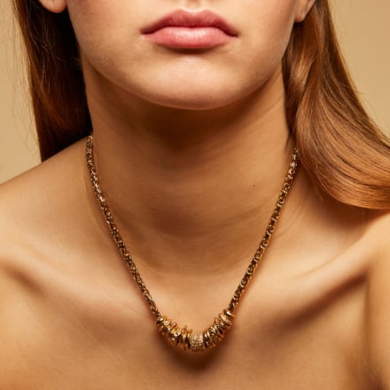 Marquise Chain necklace gold