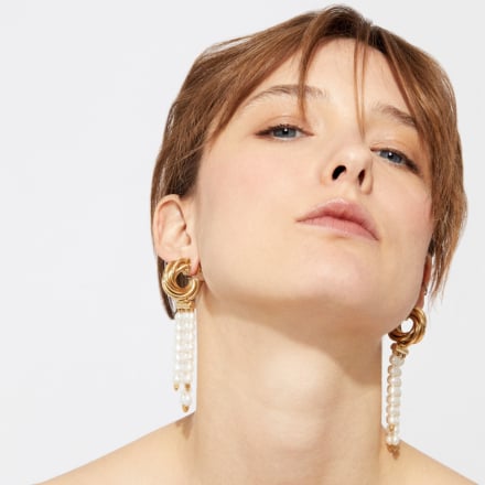 Atik Riviera mini - Cultured pearls