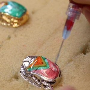 Enameling our Scaramouche