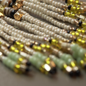 Weaving seed beads